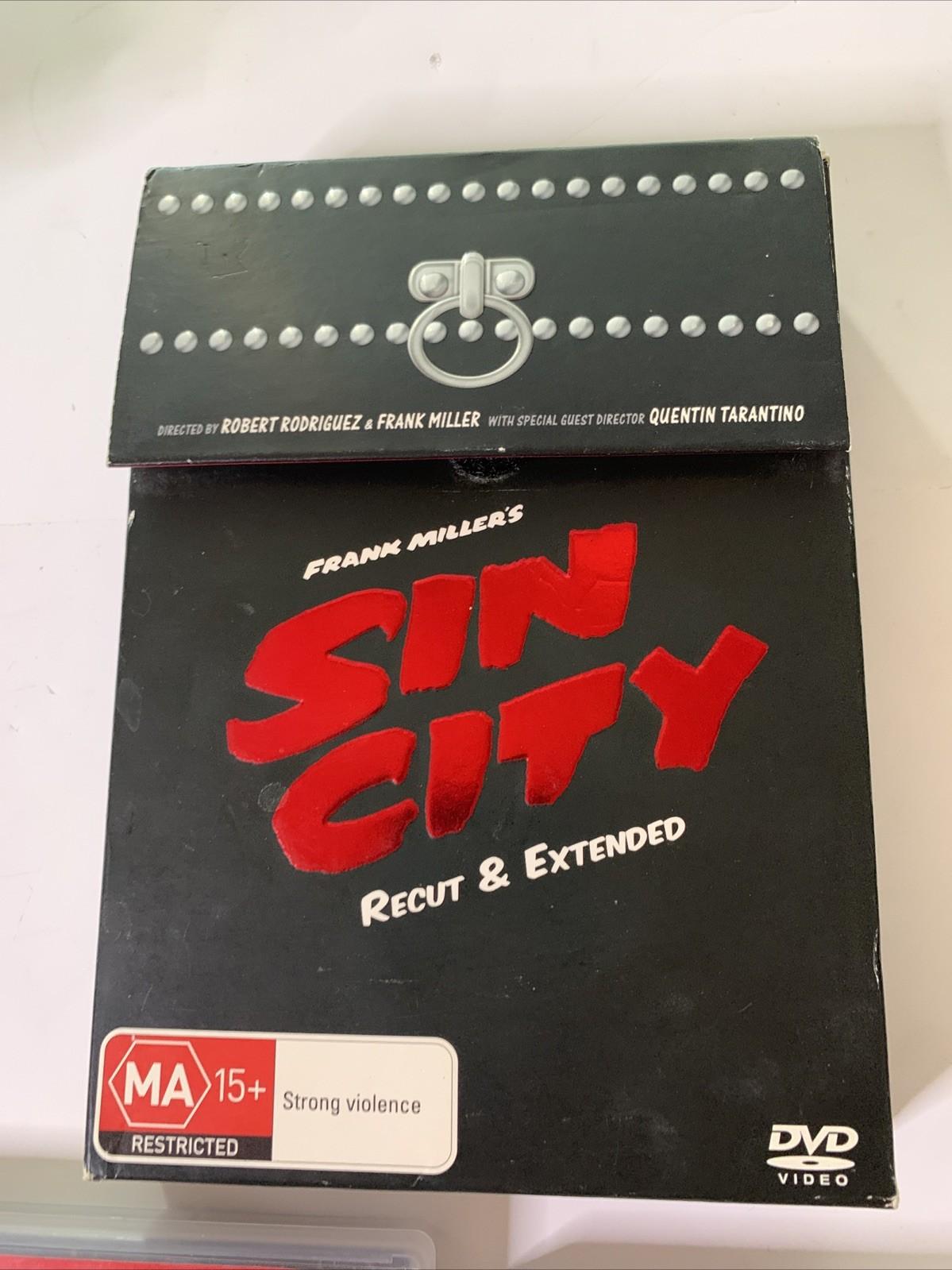 Sin City: Recut And Extended (DVD + Graphic Novel, 2005) 2-Discs Region 4