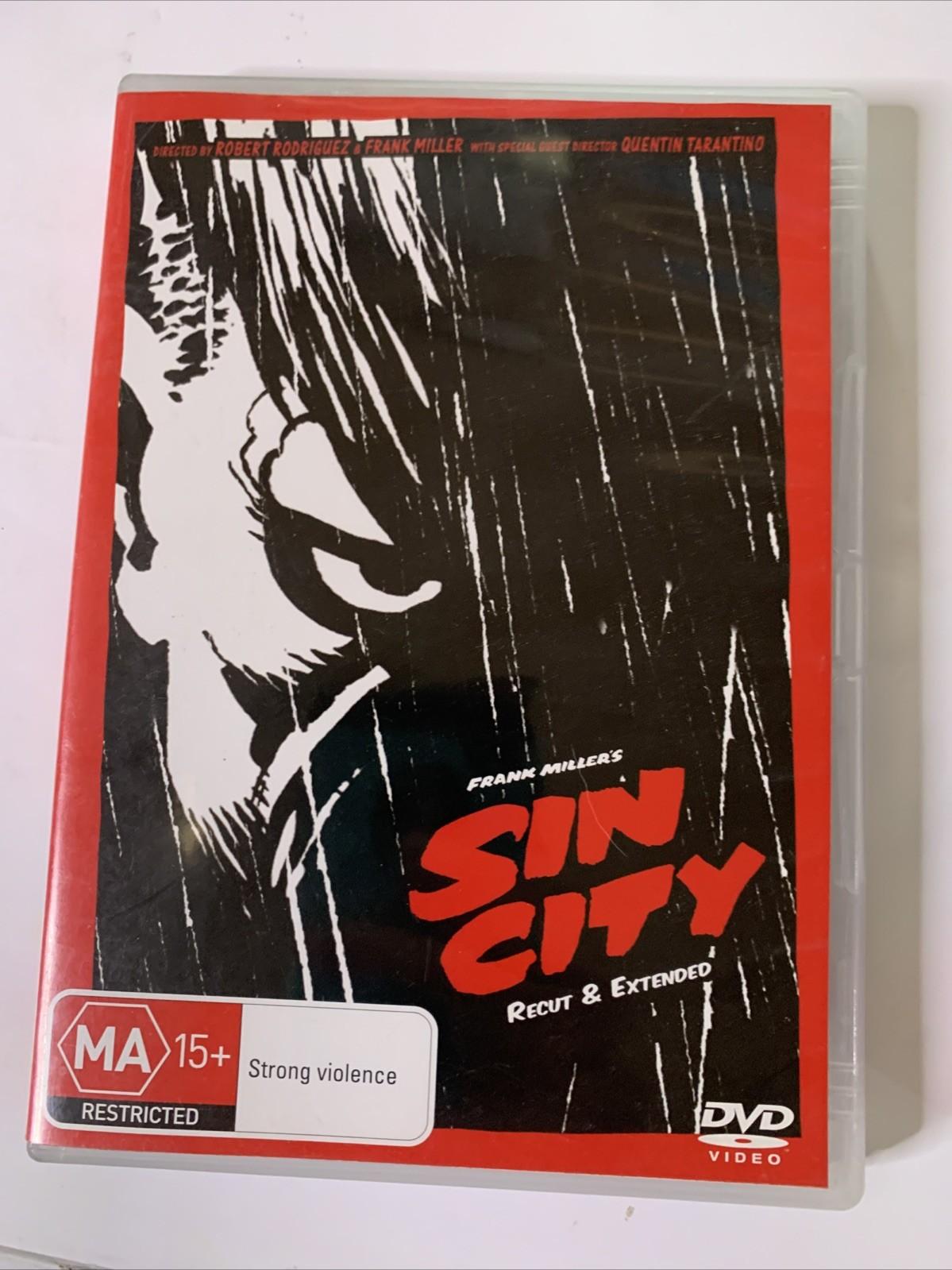 Sin City: Recut And Extended (DVD + Graphic Novel, 2005) 2-Discs Region 4