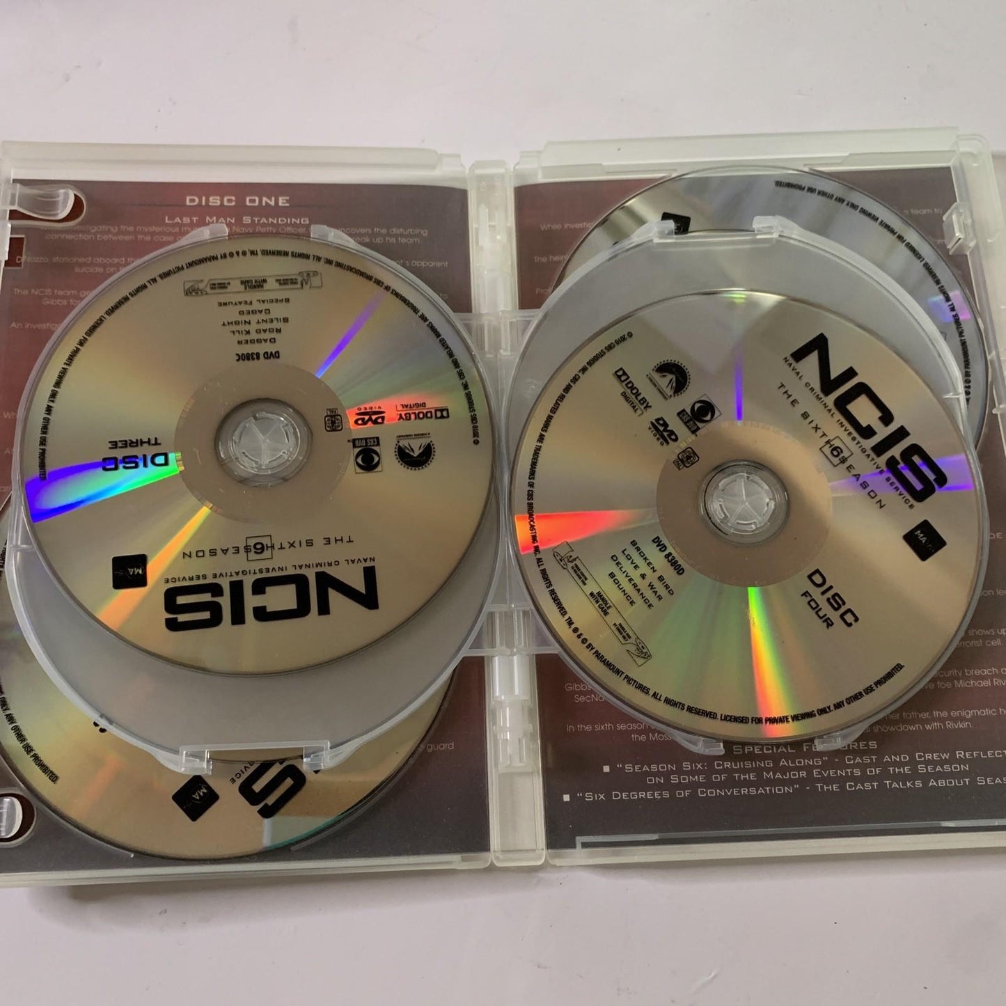 NCIS : Season 6 (DVD, 2008, 6-Discs) Region 4