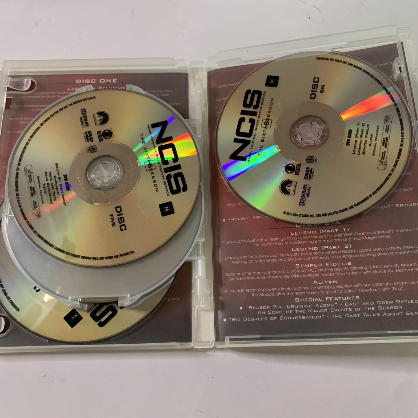NCIS : Season 6 (DVD, 2008, 6-Discs) Region 4