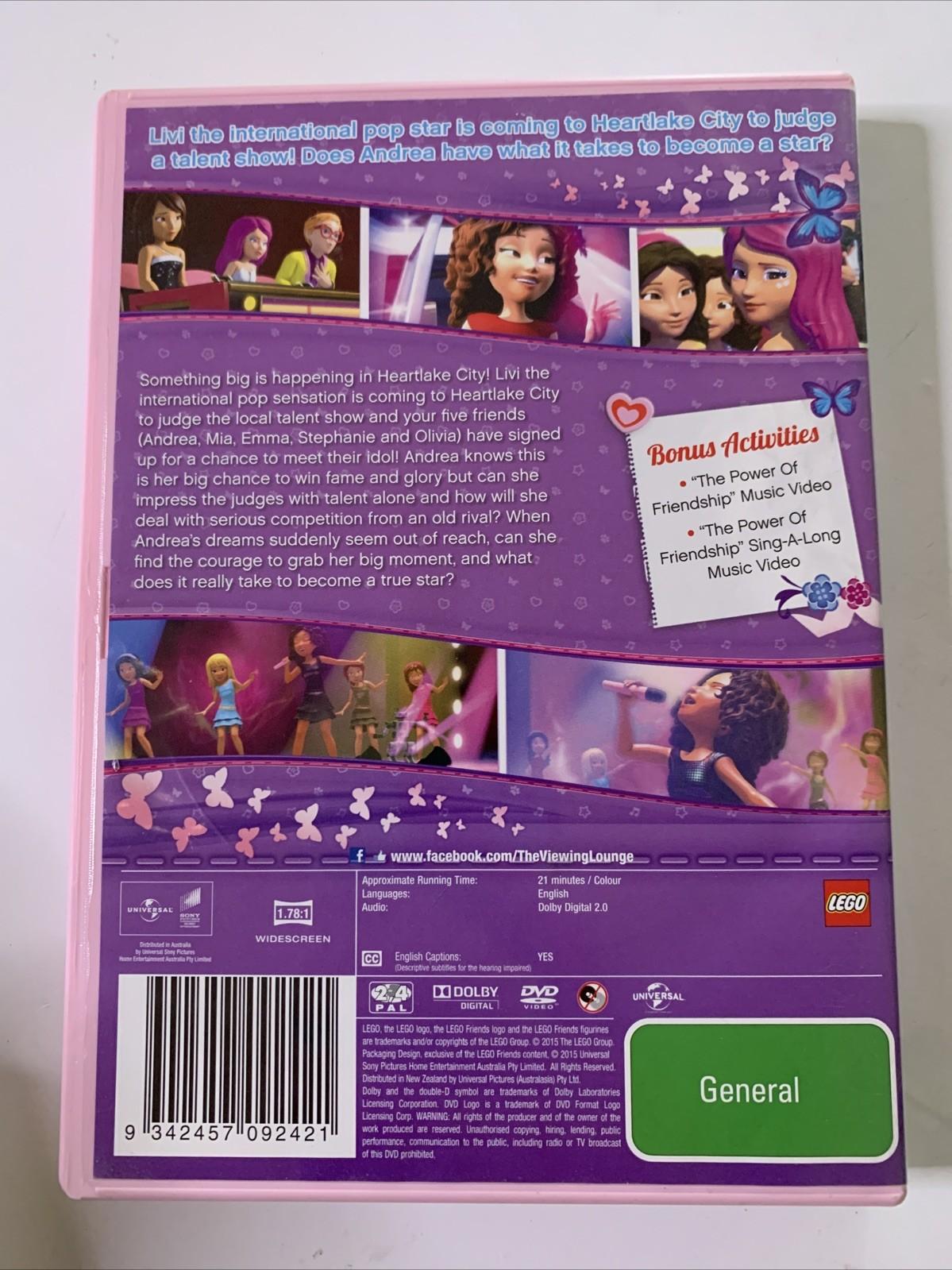 LEGO Friends: Andrea's Big Moment (DVD, 2013) Animation Region 4