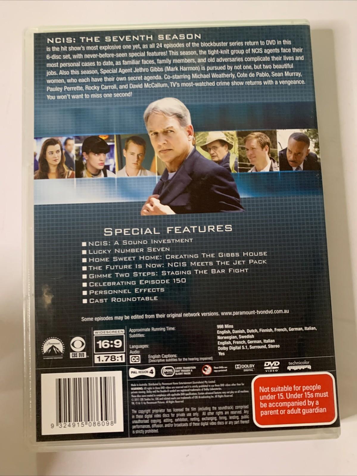 NCIS : Season 7 (DVD, 2009, 6-Discs) Region 4