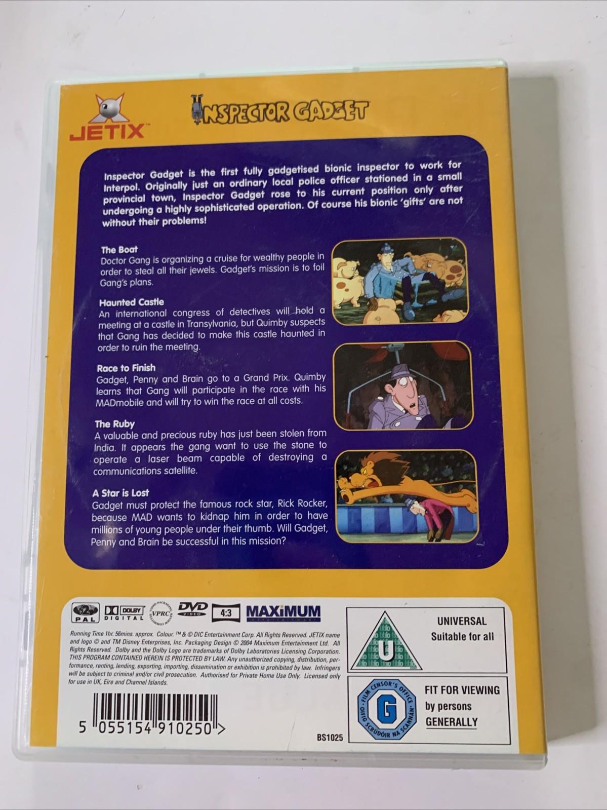 Inspector Gadget: Volume 2 (DVD, 1983) Animation Region 2