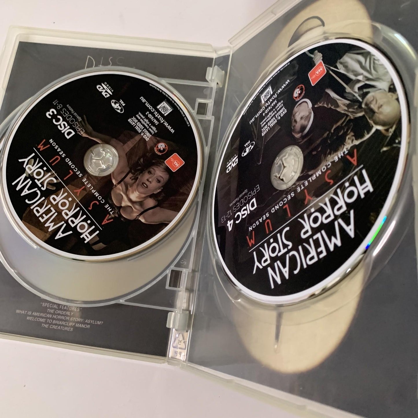 American Horror Story : Season 2 (DVD, 2012, 4-Discs) Region 4