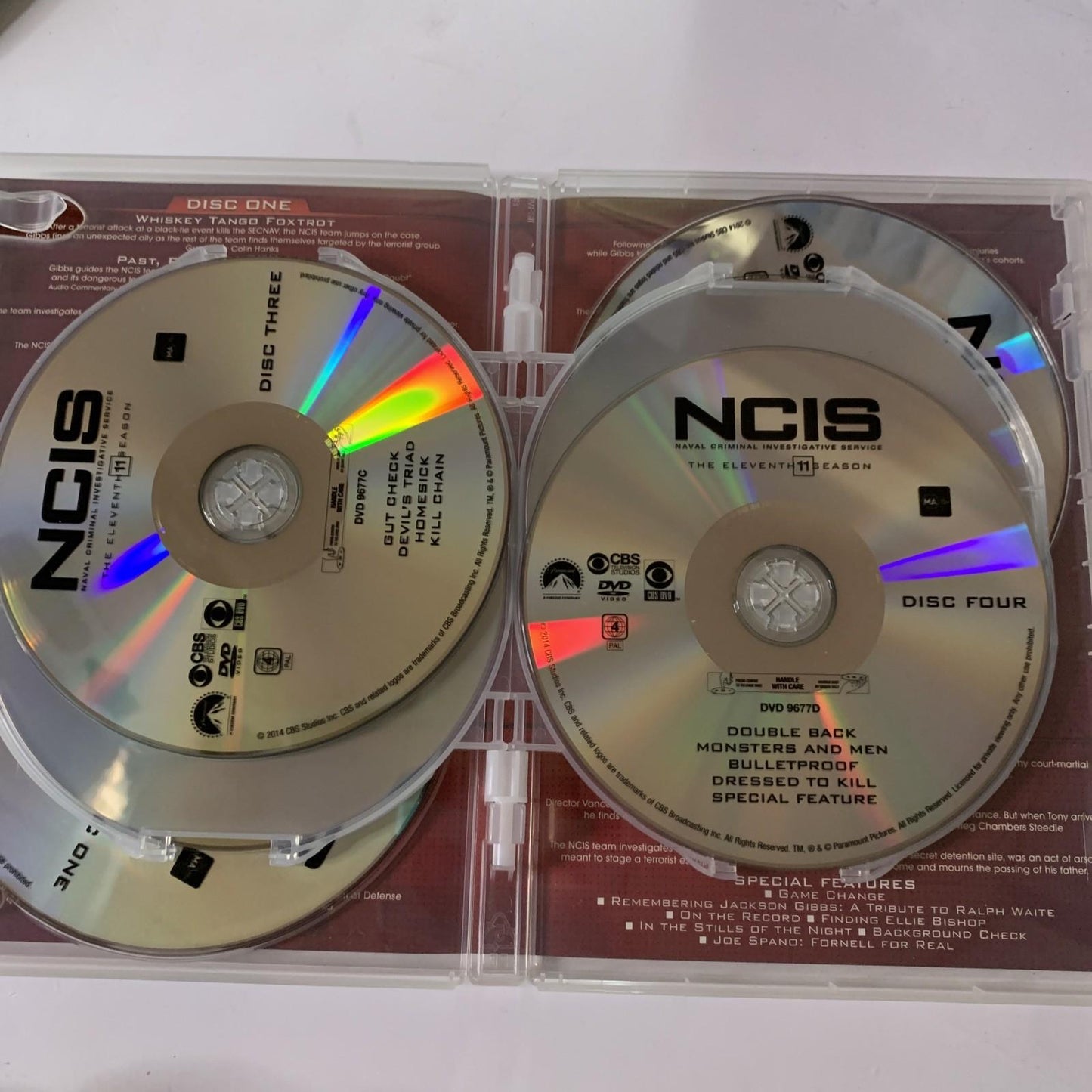 NCIS : Season 11 (DVD, 2013, 6-DIscs) Region 4