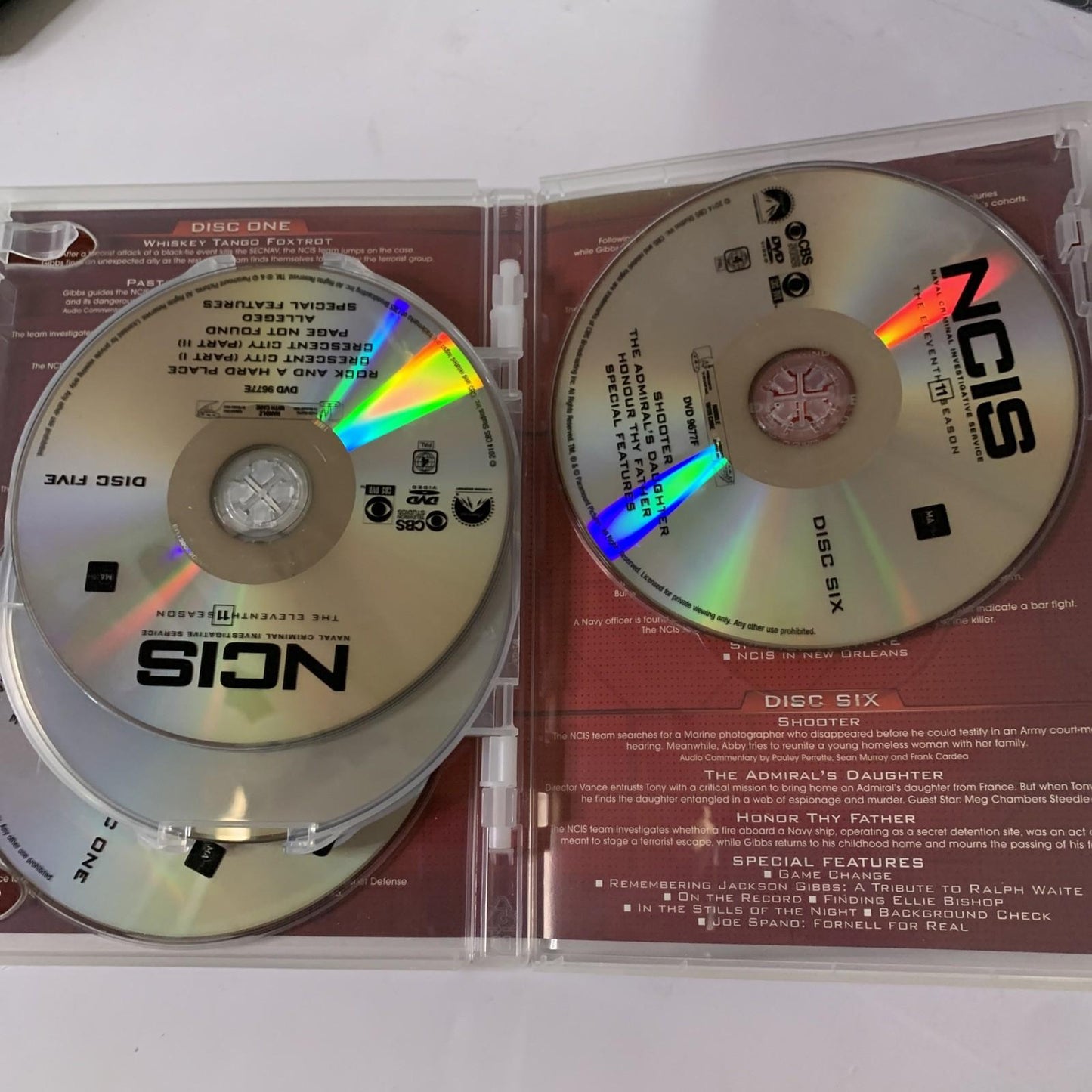 NCIS : Season 11 (DVD, 2013, 6-DIscs) Region 4