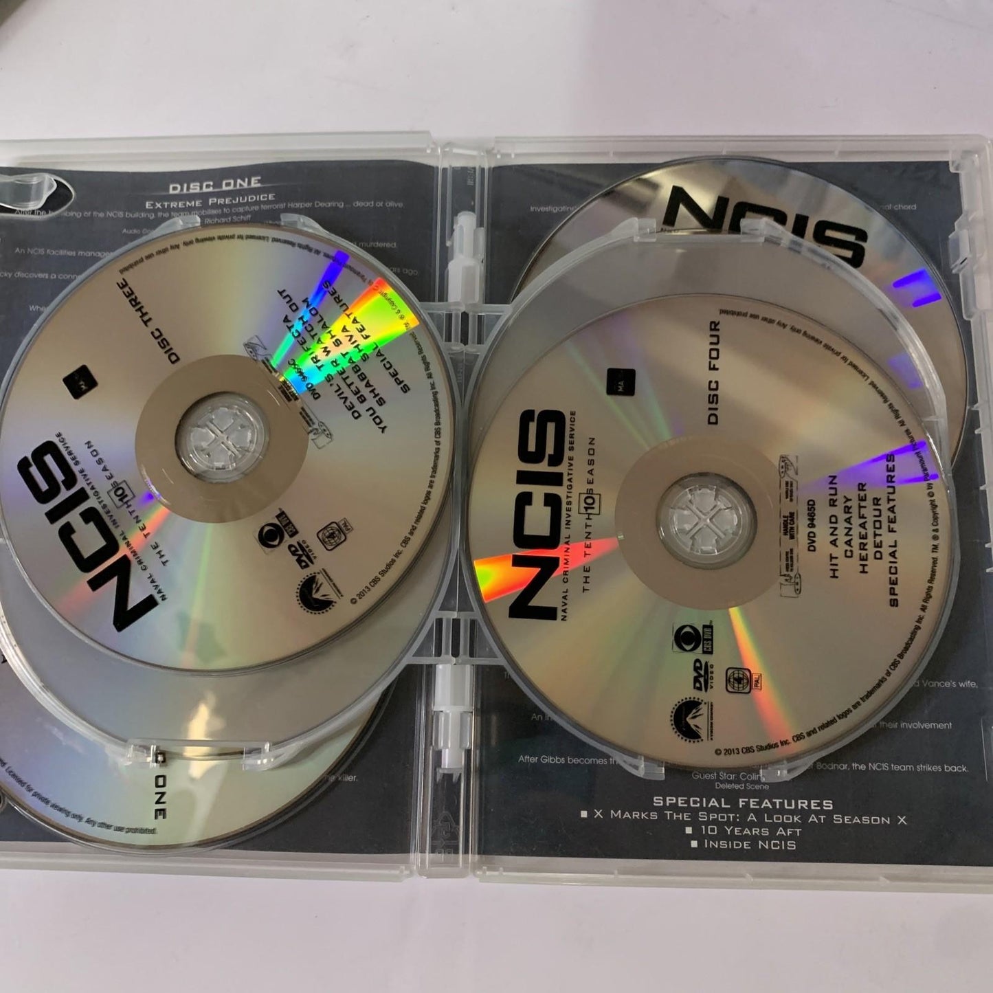 NCIS : Season 10 (DVD, 2012, 6-Discs) Region 4