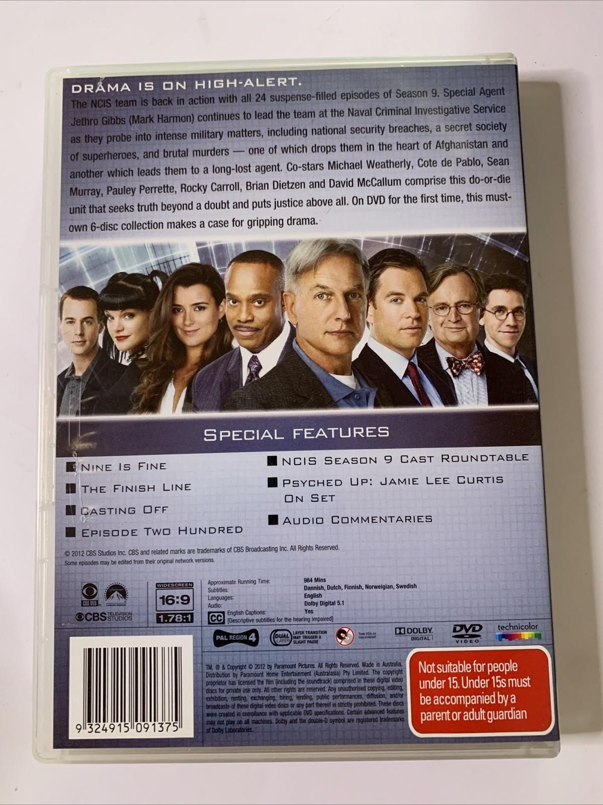 NCIS : Season 9 (DVD, 2011, 6-Discs) Region 4