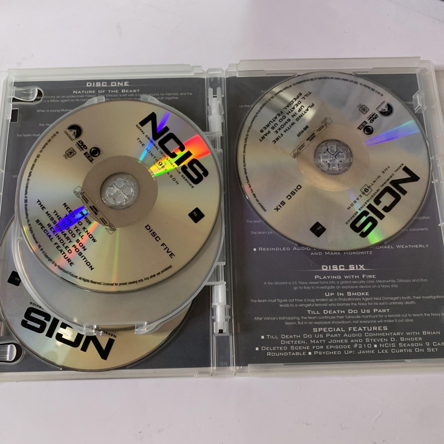 NCIS : Season 9 (DVD, 2011, 6-Discs) Region 4