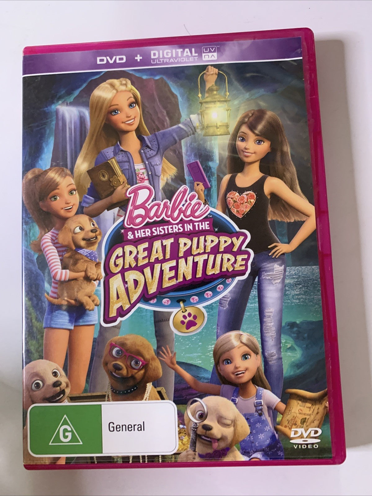 Barbie & Her Sisters In The Great Puppy Adventure (DVD, 2015) Region 4 &2