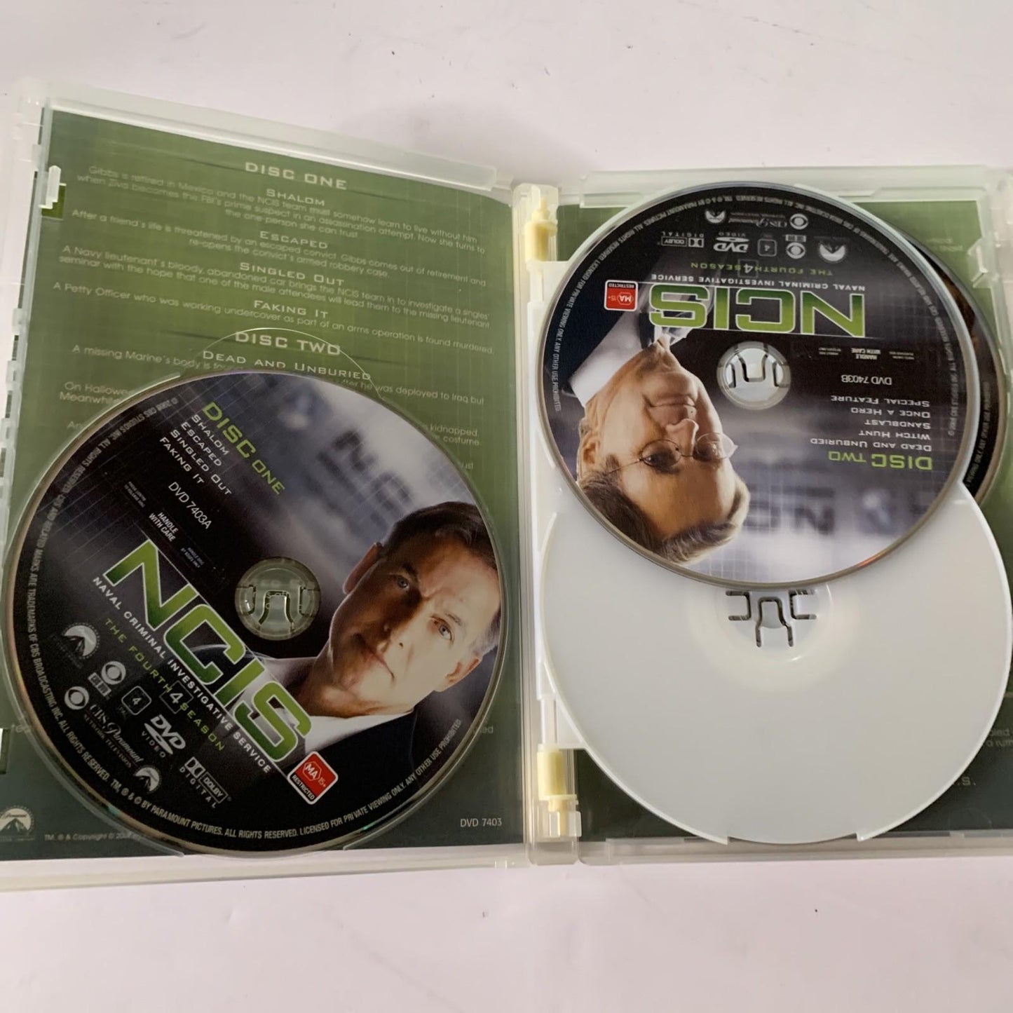 NCIS : Season 4 (DVD, 2006, 6-Discs) Region 4