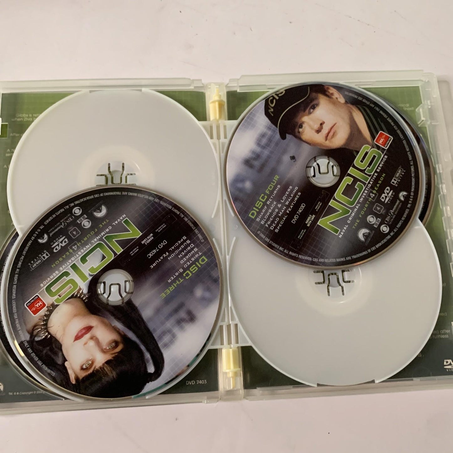 NCIS : Season 4 (DVD, 2006, 6-Discs) Region 4