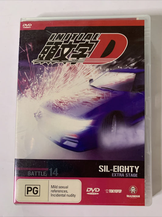 Initial D: Battle 14 Extra Stage (DVD, 2002) Anime Region 4