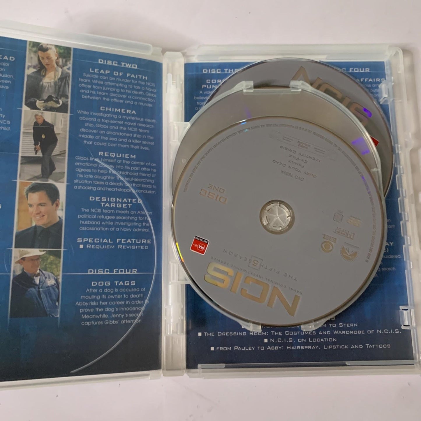 NCIS : Season 5 (DVD, 2007, 5-Discs) Region 4