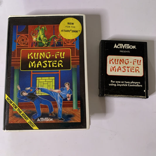 Kung Fu Master Atari 2600 PAL Game