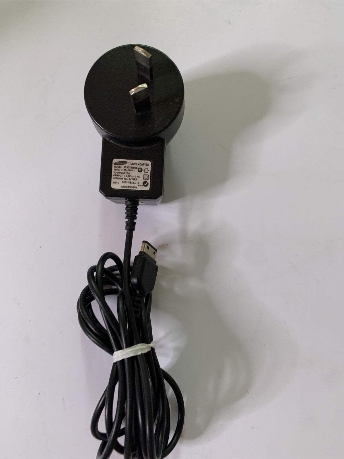 Genuine Samsung Travel Adapter Charger ATADS10HBE 5V 0.7A Power Supply