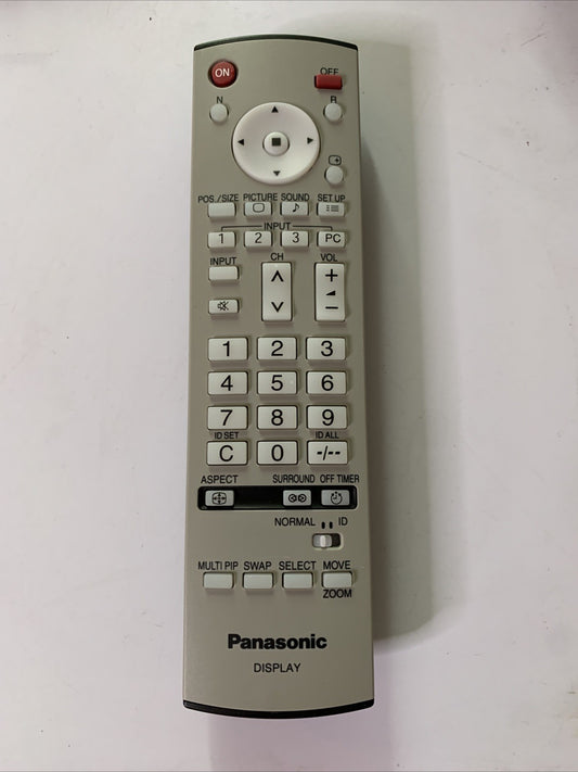 Genuine Panasonic EUR7636070R Display Remote Control