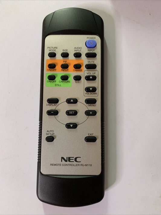 Genuine NEC Remote Control RU-M118  NEW