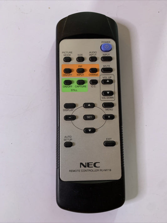 Genuine NEC Remote Control RU-M118