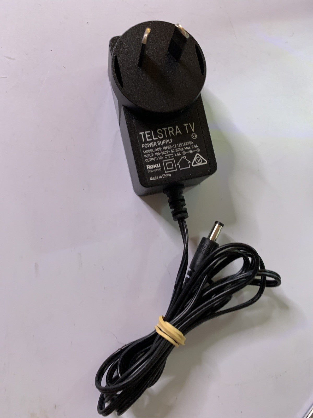 Genuine Roku Telstra TV Power Supply ADS-18FSR-12 12V 1.5A AC/DC Adapter