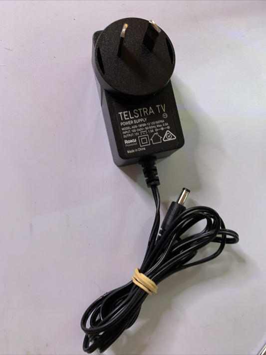 Genuine Roku Telstra TV Power Supply ADS-18FSR-12 12V 1.5A AC/DC Adapter