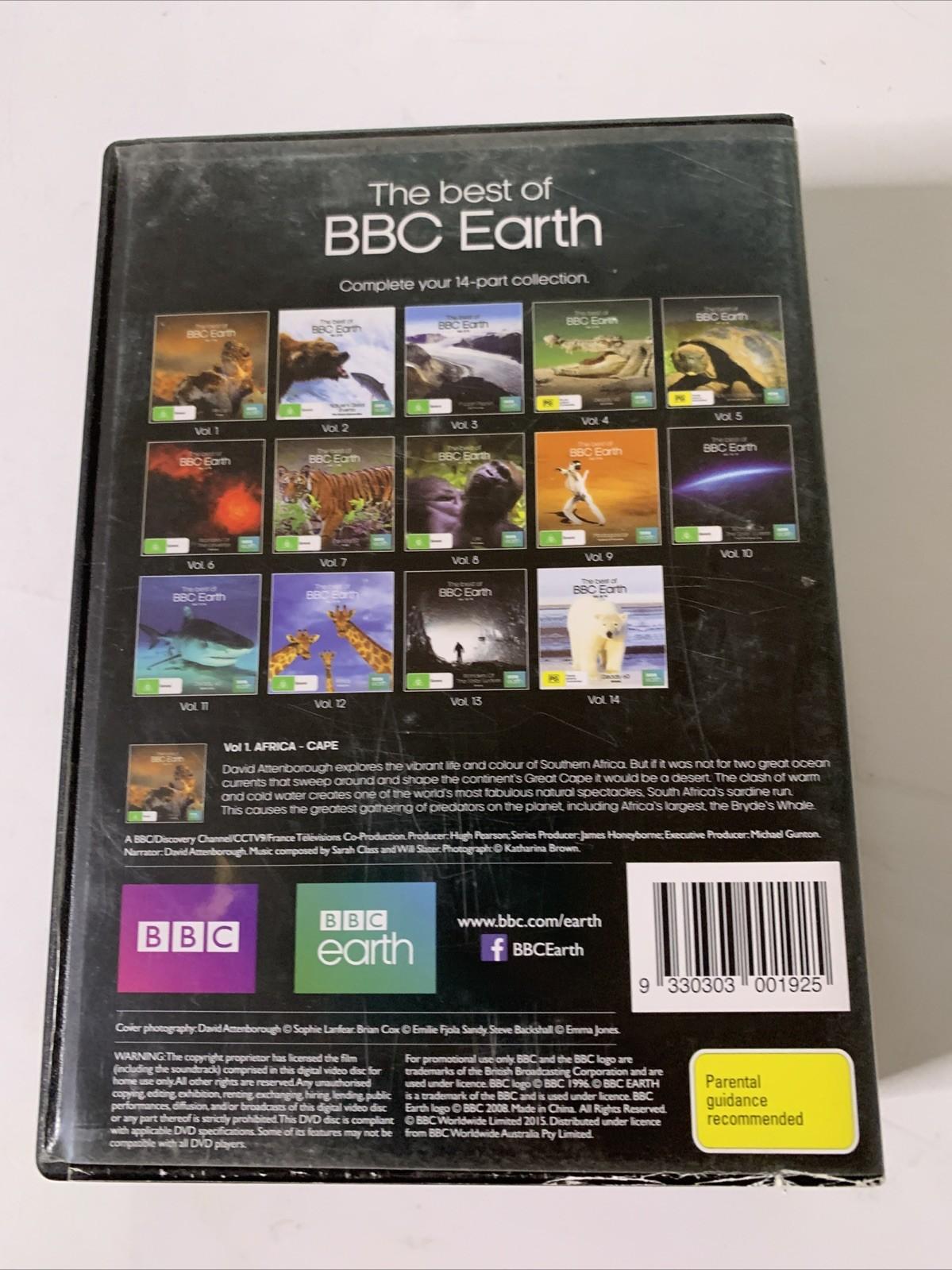 The Best Of BBC Earth (DVD, 2008, 14-Disc) David Attenborough Region 4 &2