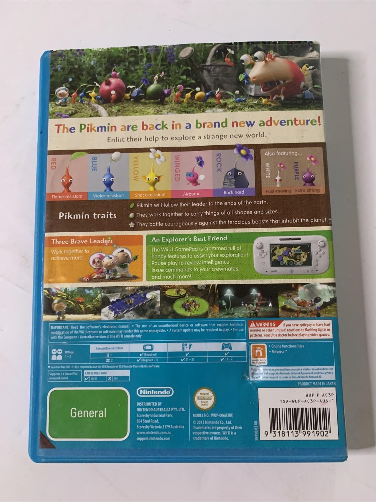 Pikmin 3 Nintendo Wii U PAL Game