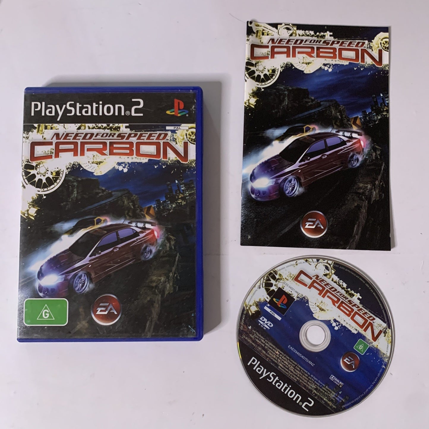Need For Speed: Carbon PS2 Sony PlayStation 2 PAL Racing Game Complete