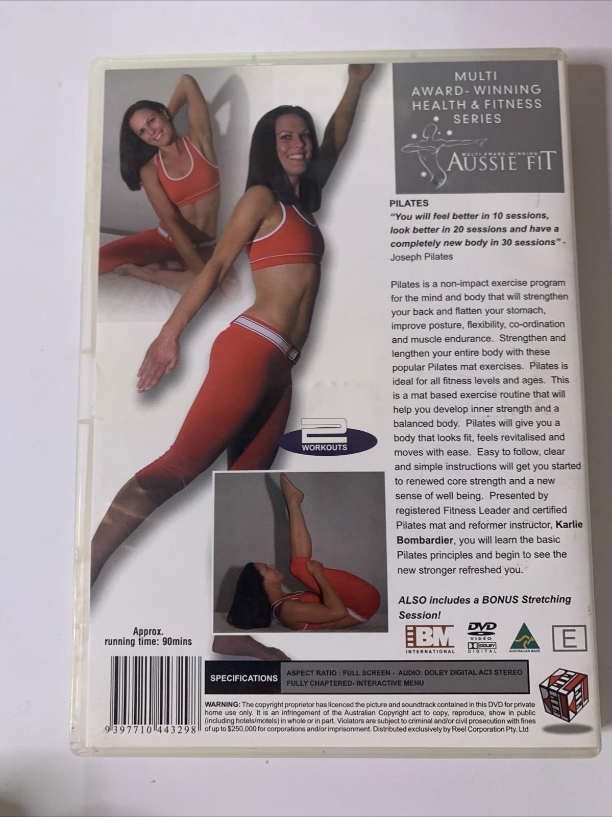 Aussie Fit Pilates (DVD, 2004) All Regions