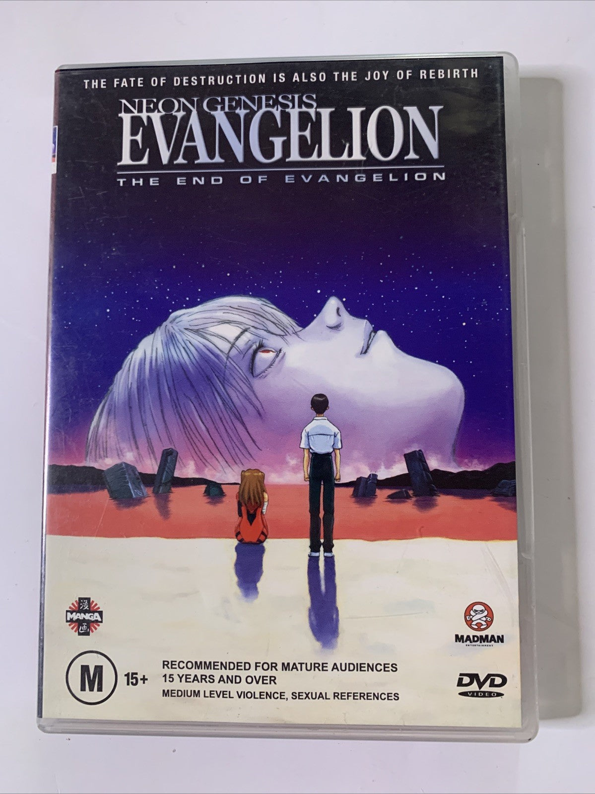 Neon Genesis Evangelion: The End Of Evangelion (DVD, 2002) Anime Region 4