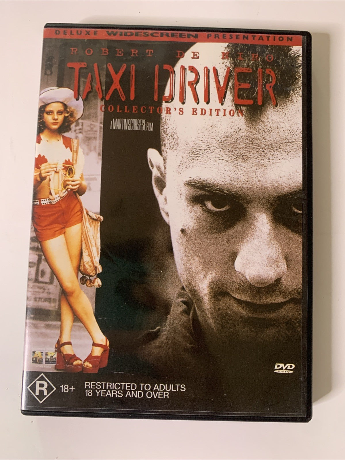 Taxi Driver (DVD, 1976) Robert De Niro, Jodie Foster, Martin Scorsese Region 4