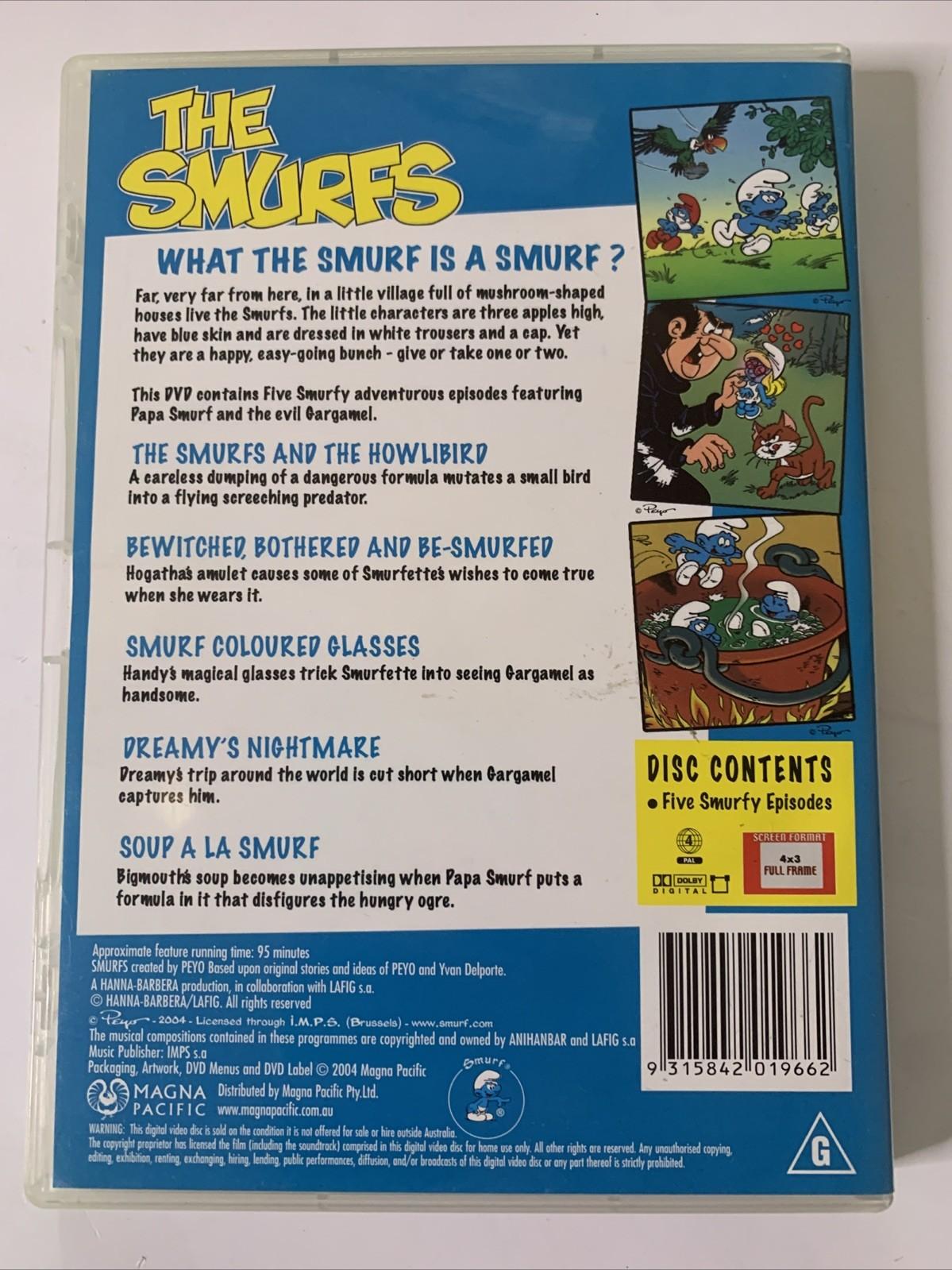 The Smurfs : Volume 2 (DVD, 1981) Animation Region 4