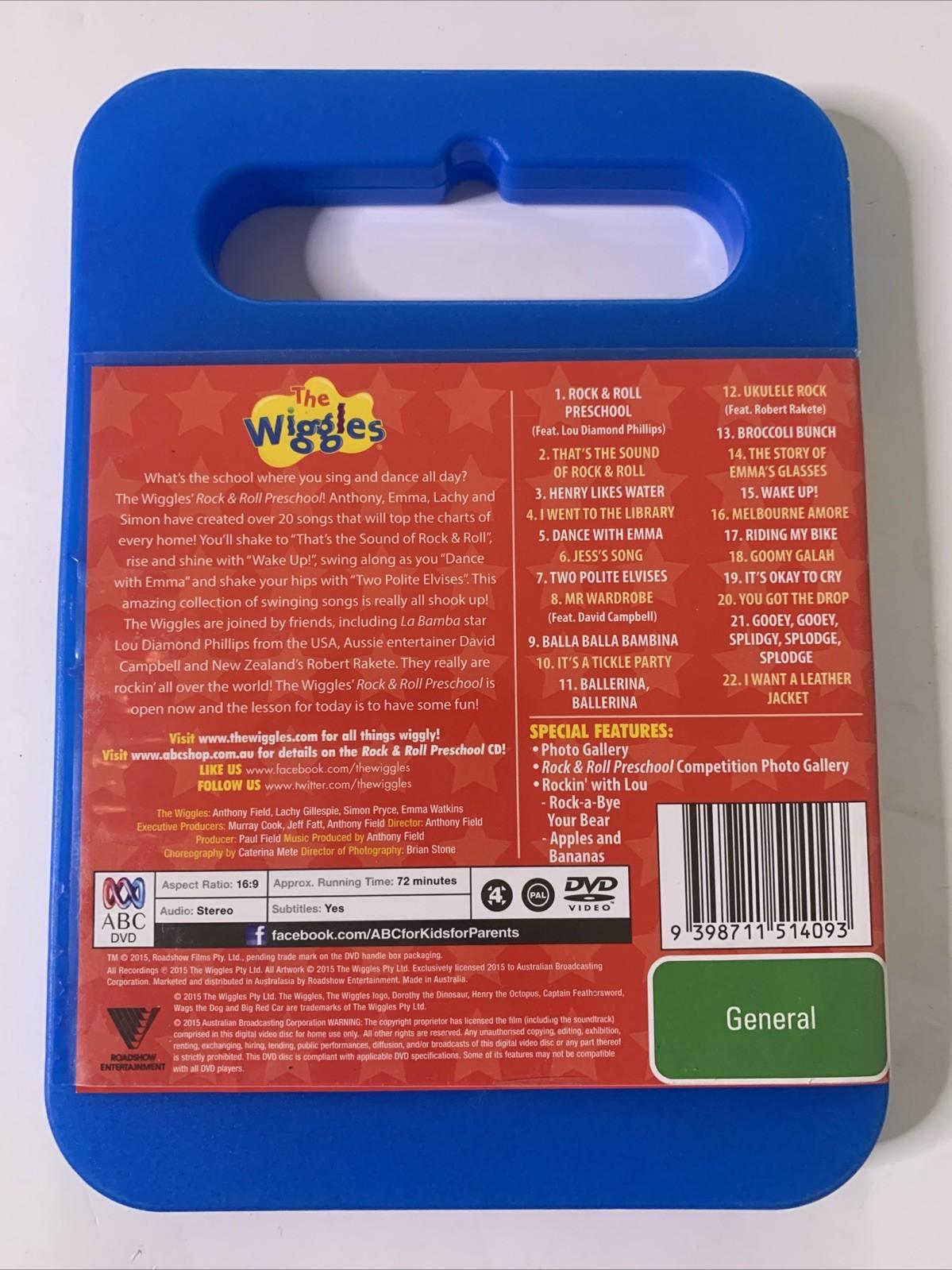 The Wiggles: Rock & Roll Preschool (DVD, 2015) ABC Kids Region 4