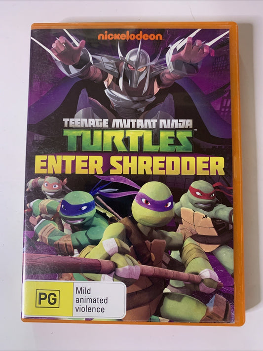 Teenage Mutant Ninja Turtles: Enter Shredder (DVD, 2013) Animation Region 4