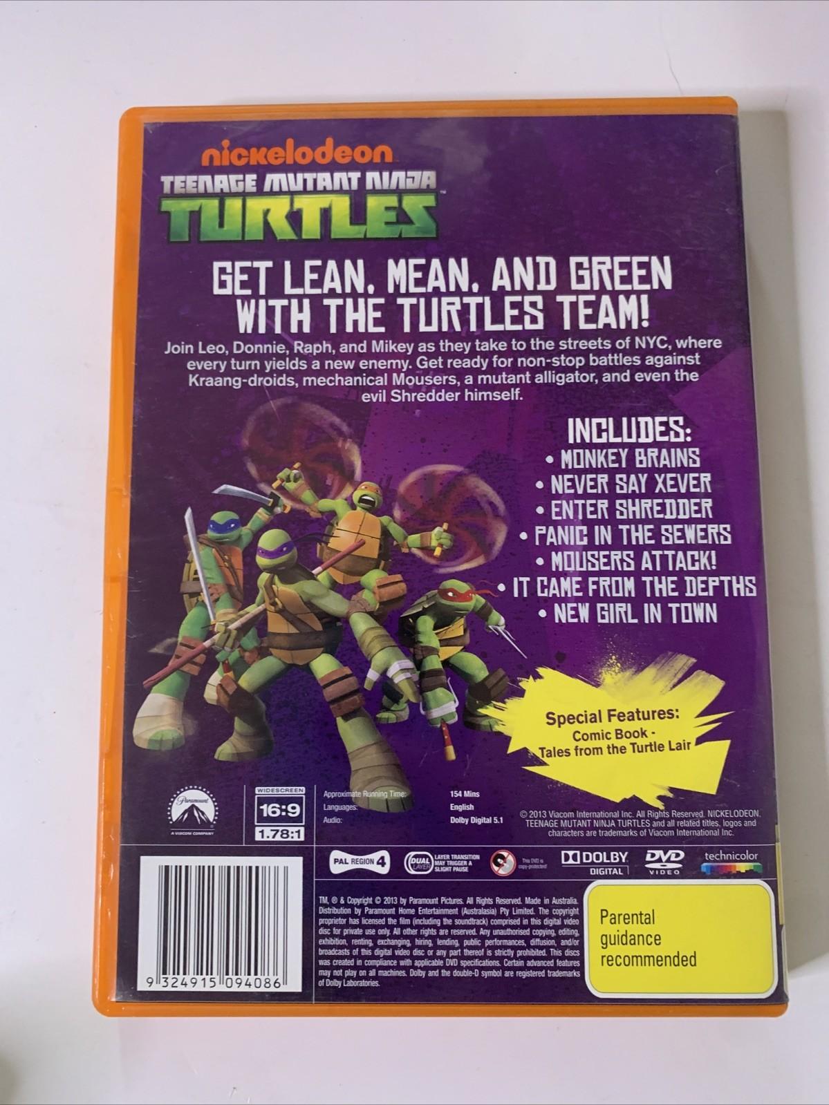 Teenage Mutant Ninja Turtles: Enter Shredder (DVD, 2013) Animation Region 4