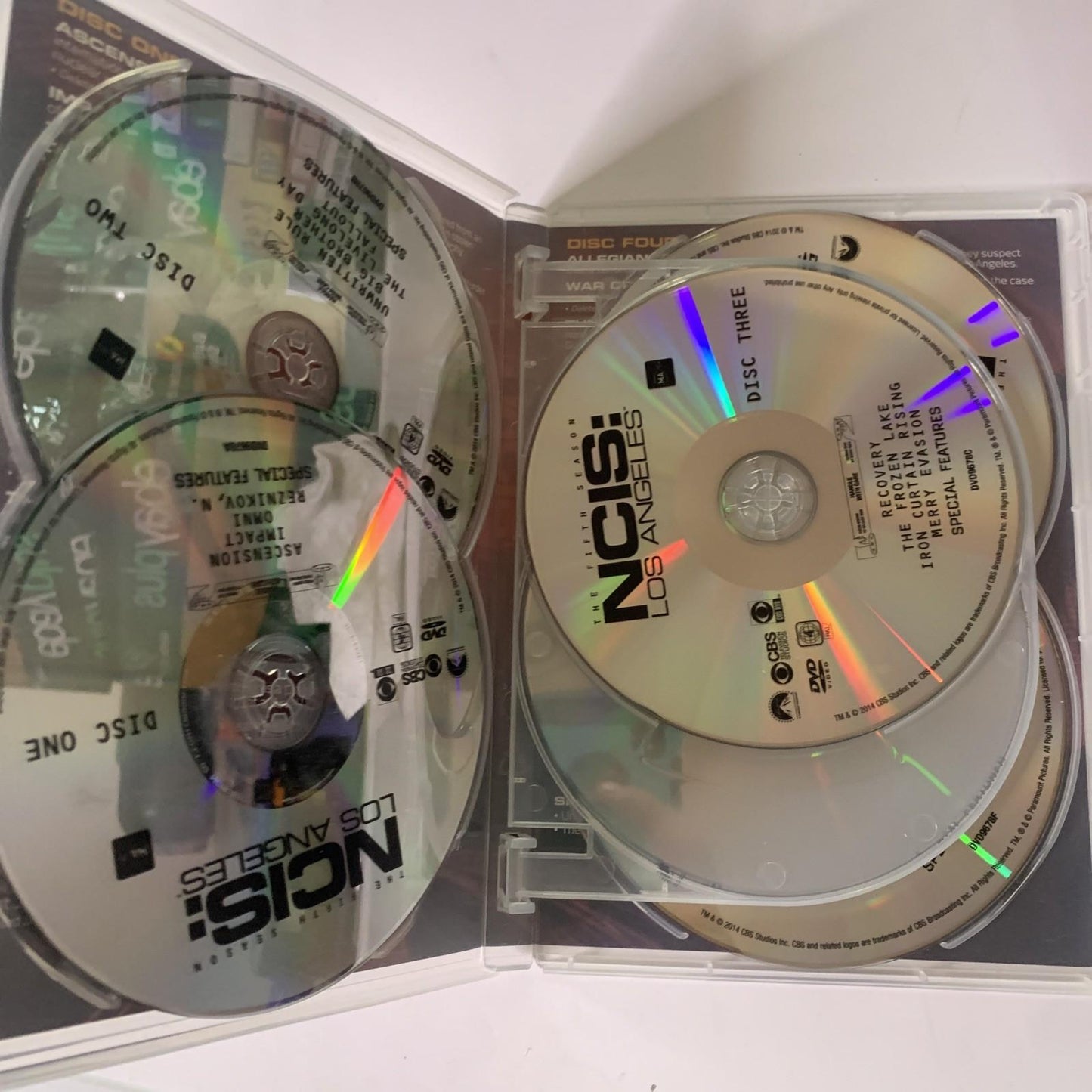NCIS Los Angeles : Season 5 (DVD, 2013, 6-Disc Set) Region 4