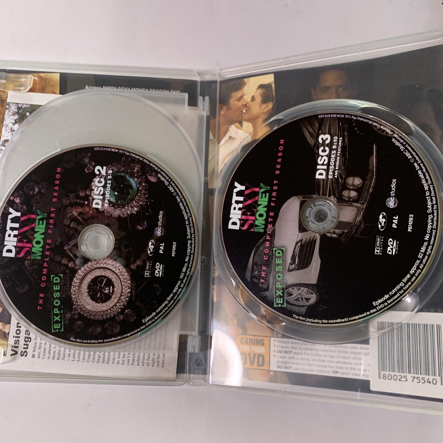 Dirty Sexy Money : Season 1 (DVD, 2007, 3-Disc Set) Region 4