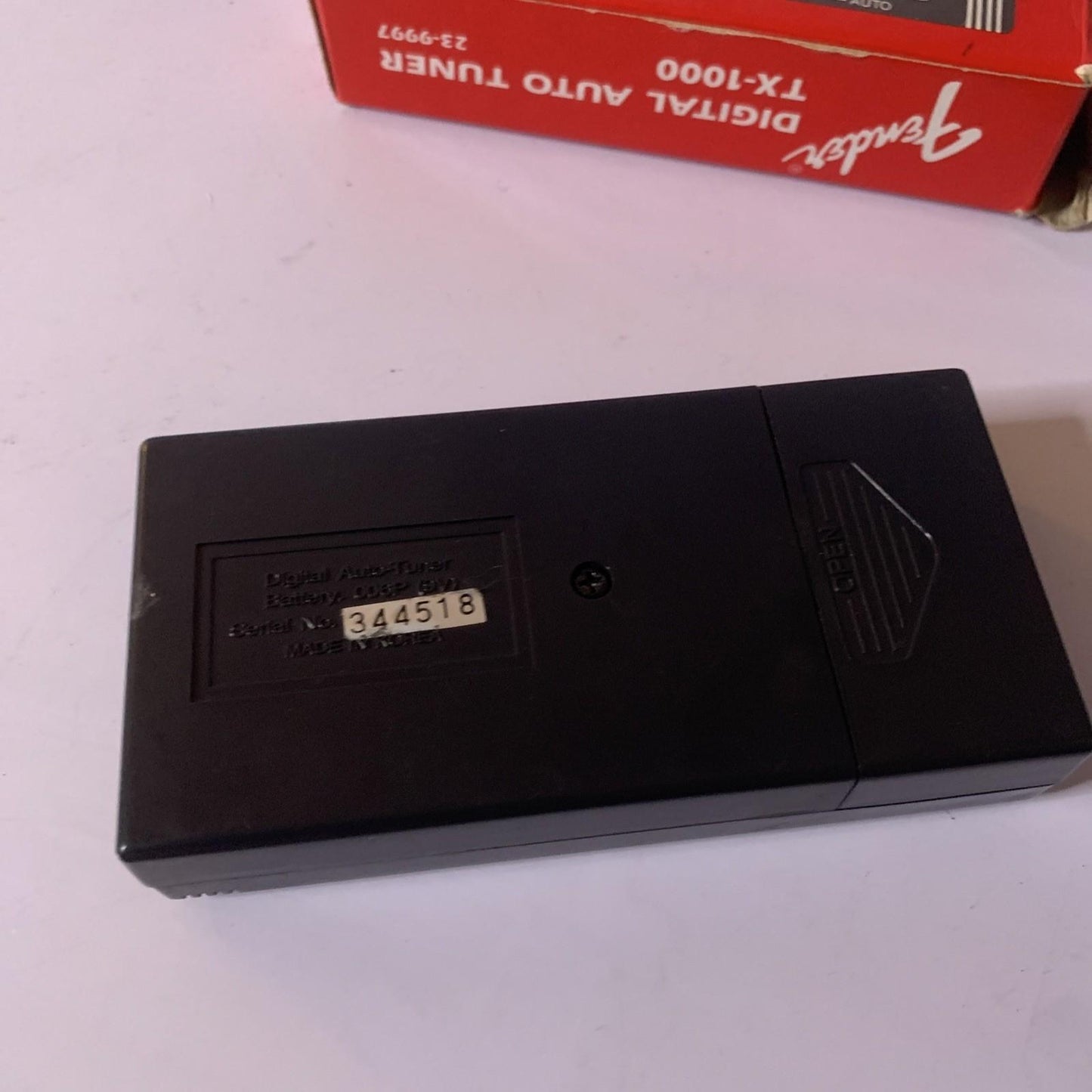 Fender Digital Auto Tuner TX-1000 *Doesn't Turn On For Parts Repair