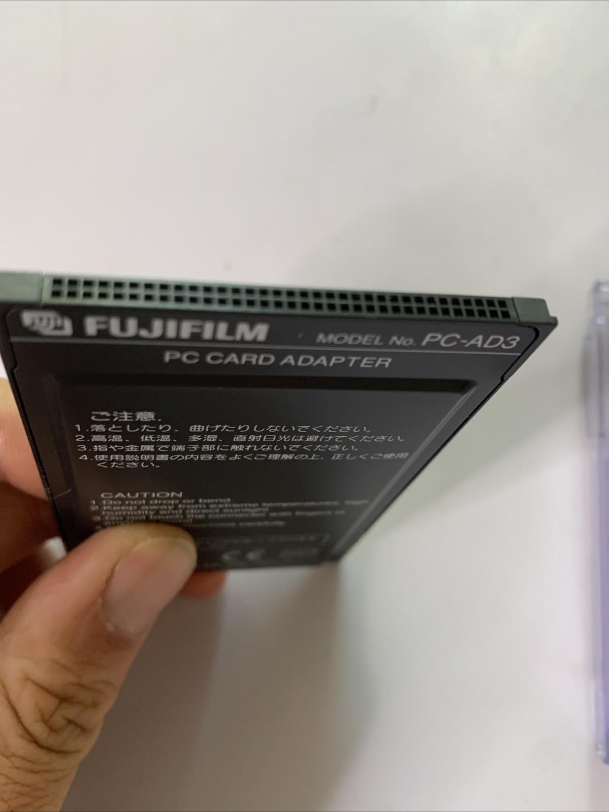 Fujifilm PC Card Adapter PCMCIA For Smartmedia Memory Cards PC-AD3