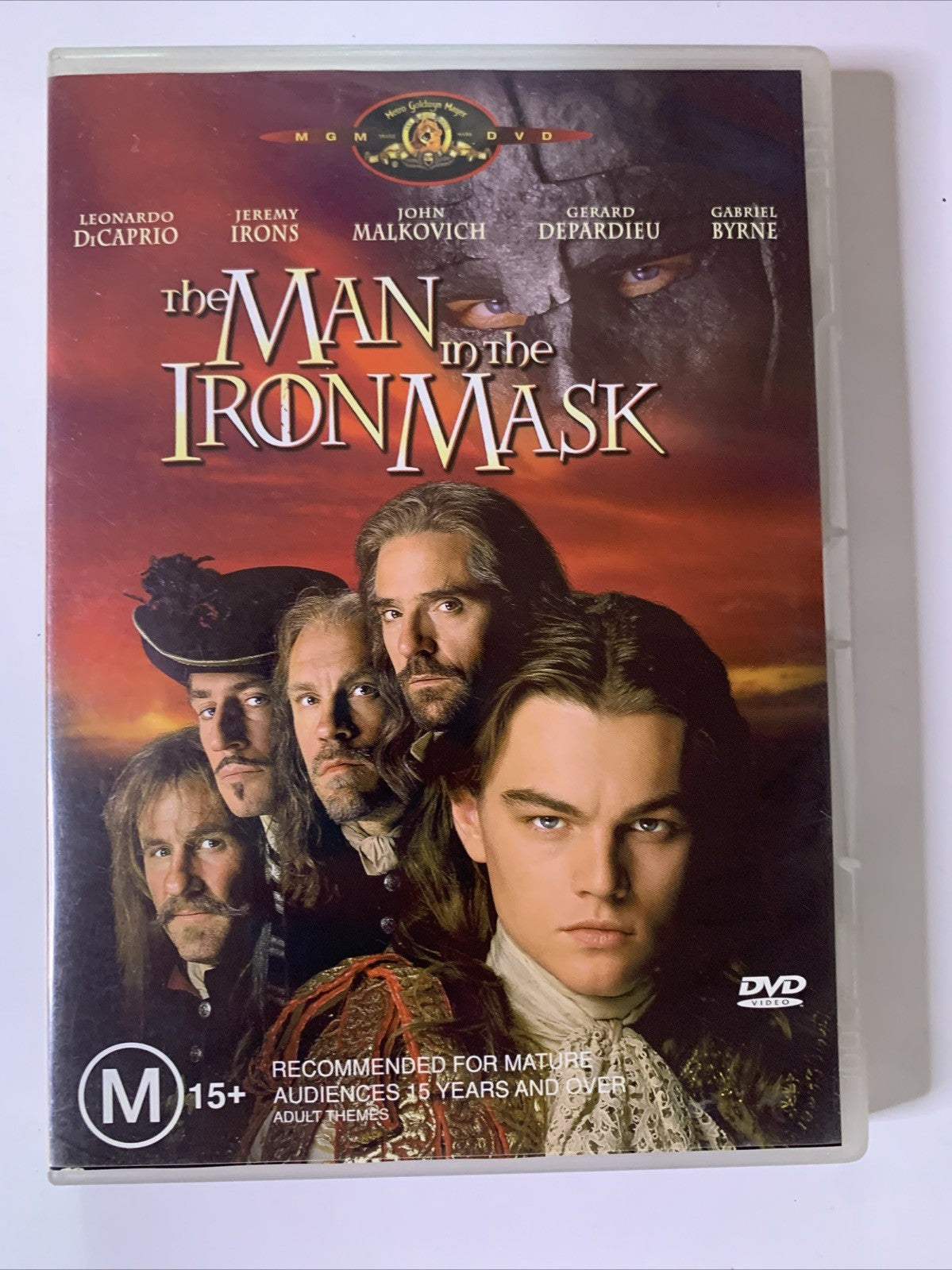 The Man In The Iron Mask (DVD, 1997) Leonardo DiCaprio, Jeremy Irons Region 4