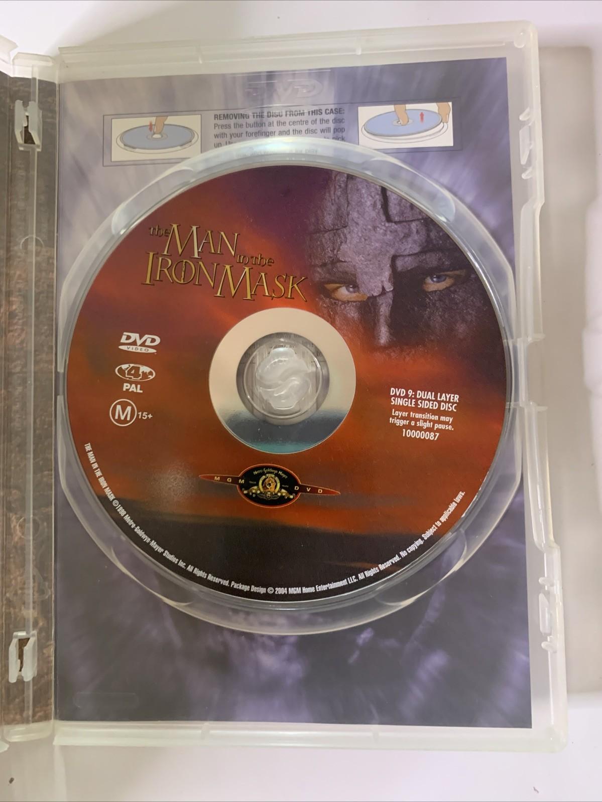 The Man In The Iron Mask (DVD, 1997) Leonardo DiCaprio, Jeremy Irons Region 4