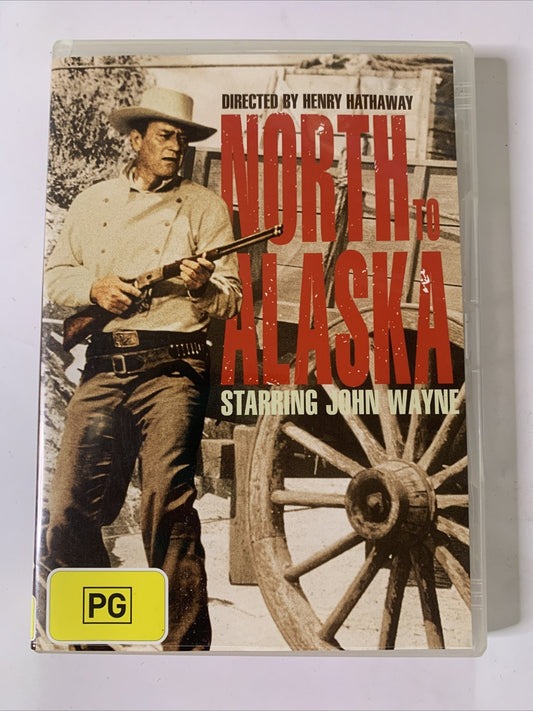 North To Alaska (DVD, 1960) John Wayne Region 4
