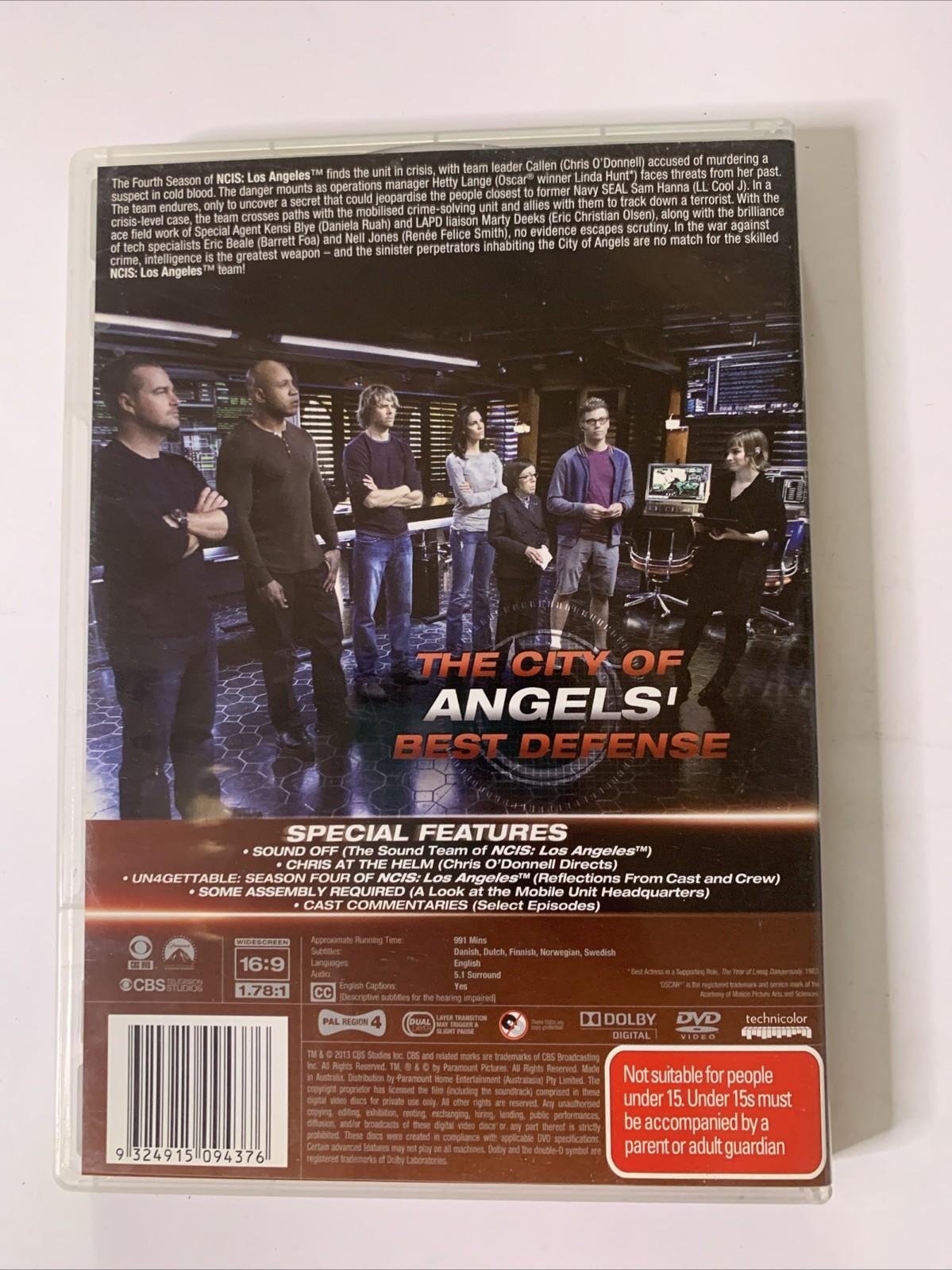 NCIS Los Angeles : Season 4 (DVD, 2012, 6-Discs) Region 4