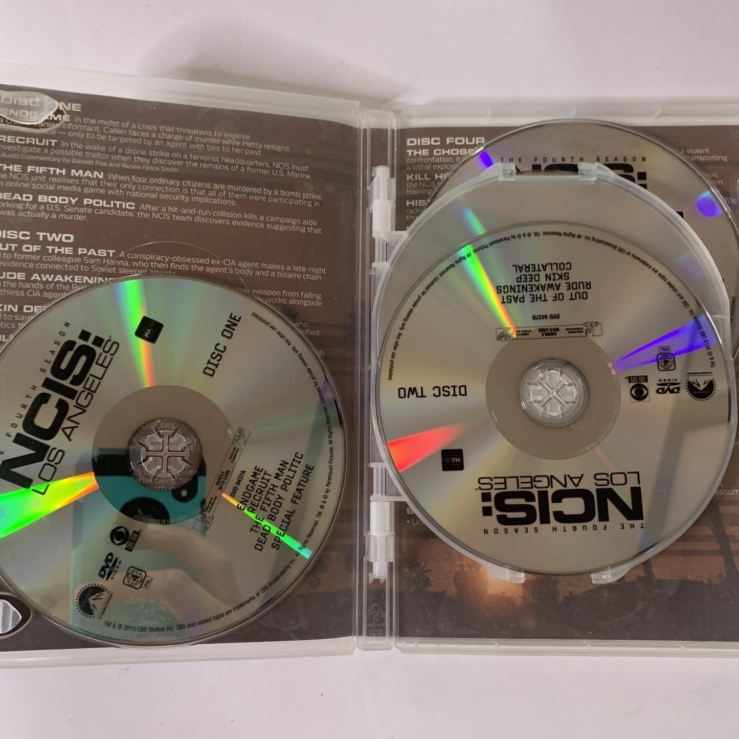 NCIS Los Angeles : Season 4 (DVD, 2012, 6-Discs) Region 4