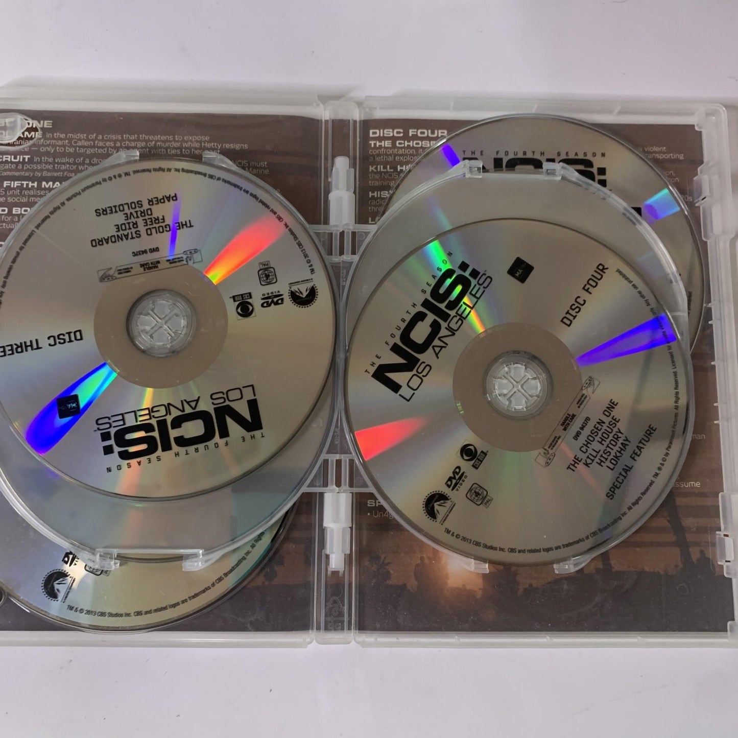 NCIS Los Angeles : Season 4 (DVD, 2012, 6-Discs) Region 4