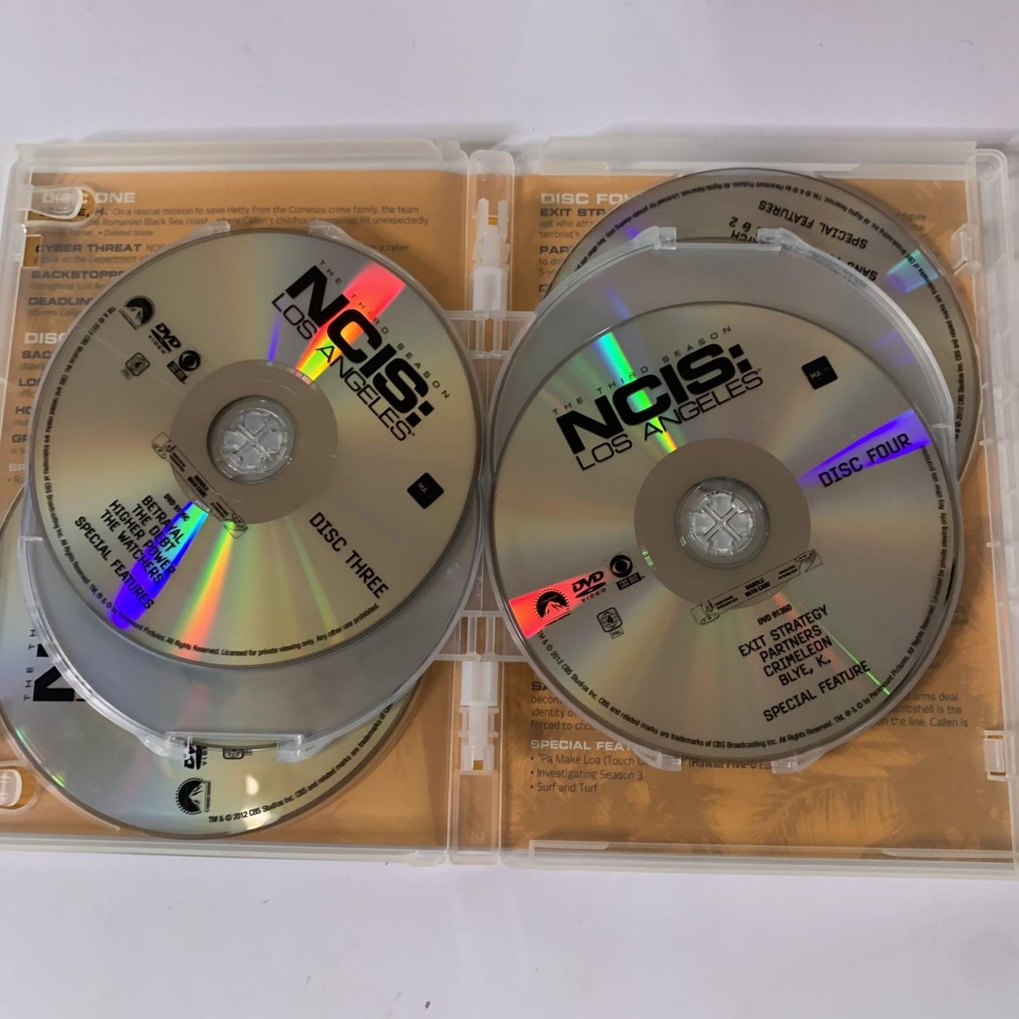 NCIS Los Angeles : Season 3 (DVD, 2011, 6-Discs) Region 4