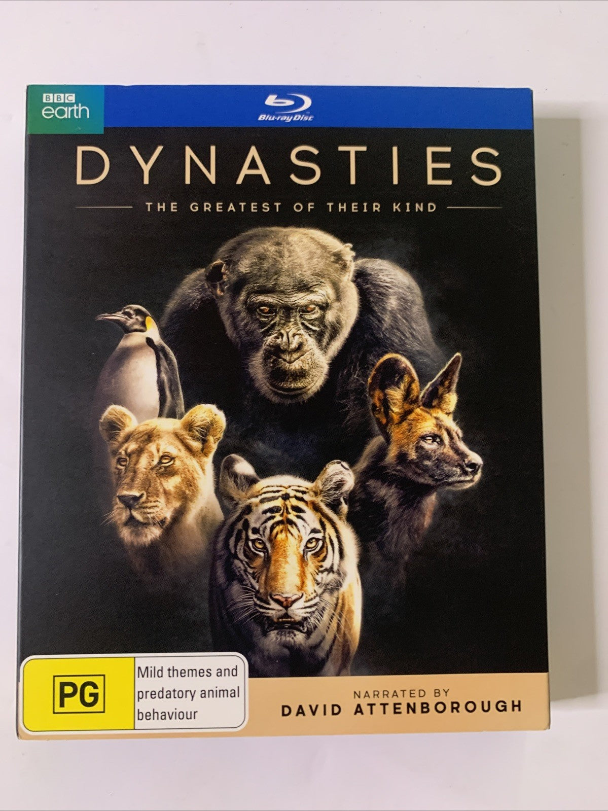 Dynasties (Blu-ray, 2018) BBC Earth David Attenborough Documentary All Regions