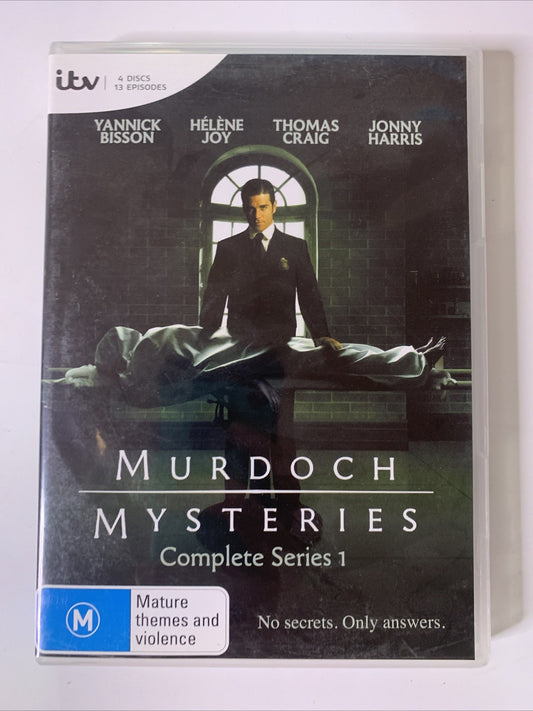 Murdoch Mysteries : Complete Series 1 (DVD, 2007) Region 4