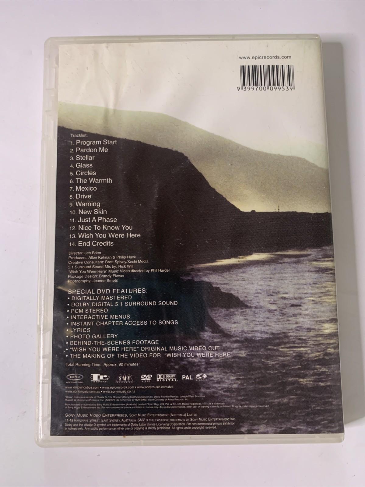 Incubus – The Morning View Sessions (DVD, 2002) Region 4 &2