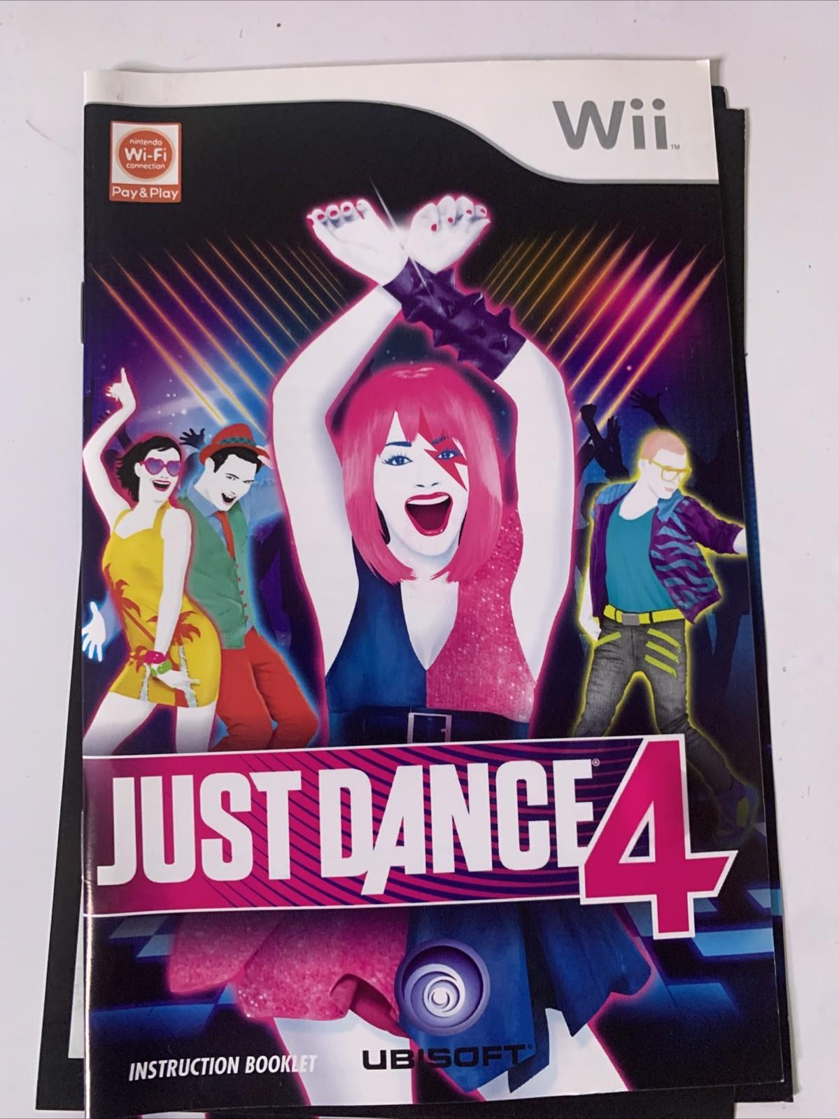 Just Dance 4 Special Edition Nintendo Wii PAL Game Complete